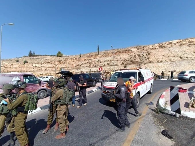 זירת הפיגוע בדרום הר חברון | שימוש לפי סעיף 27א לחוק זכויות יוצרים