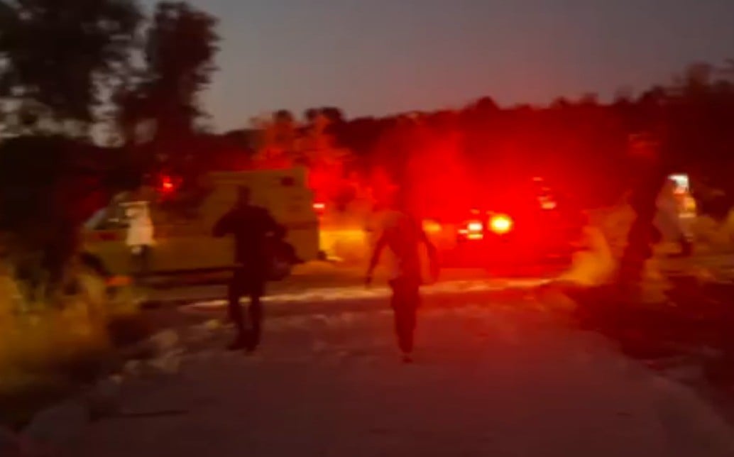 תיעוד מזירת האירוע באבו סנאן | צילום: מד"א