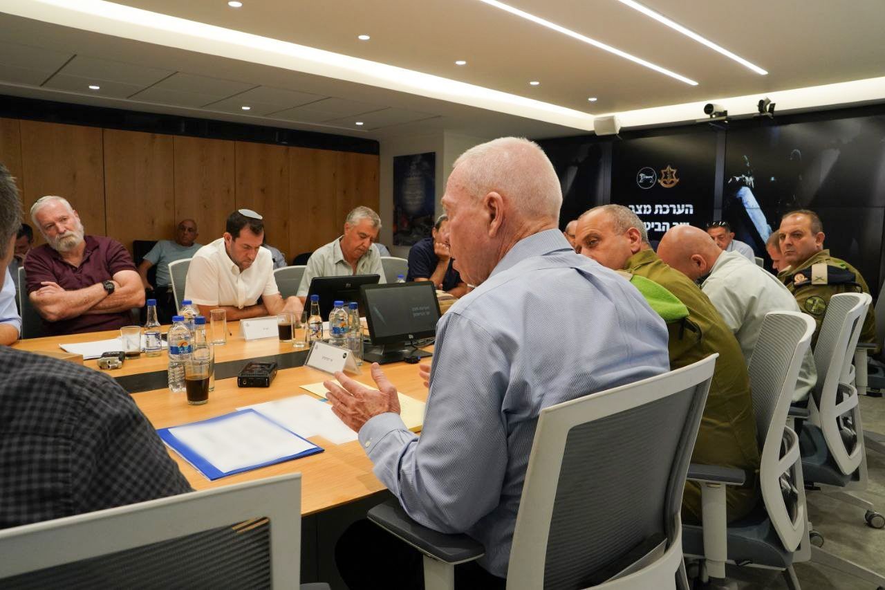 גלנט לראשי הרשויות ביו"ש: "מעריך את הגיבוי לכוחות הביטחון"