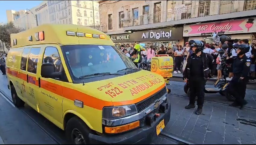 שב"ח פלשתיני גנב רכב - וגרם לתאונה קשה בתל אביב | תיעוד
