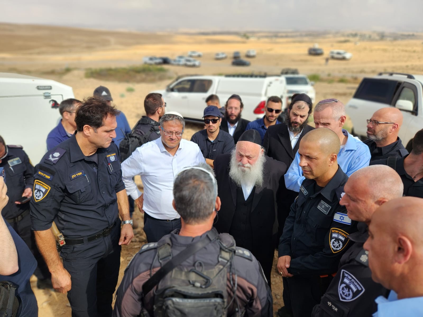 "עבודת קודש": הריסת מבנים בפזורה בנוכחות בן גביר וגולדקנופף
