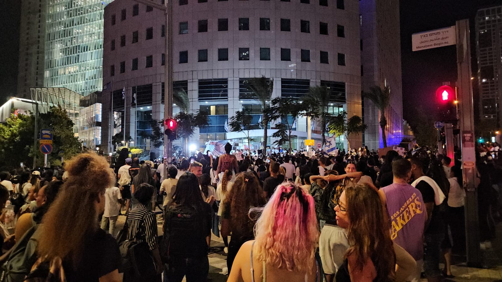 מחאת צדק לרפאל, קפלן | צילום: עתי שלו
