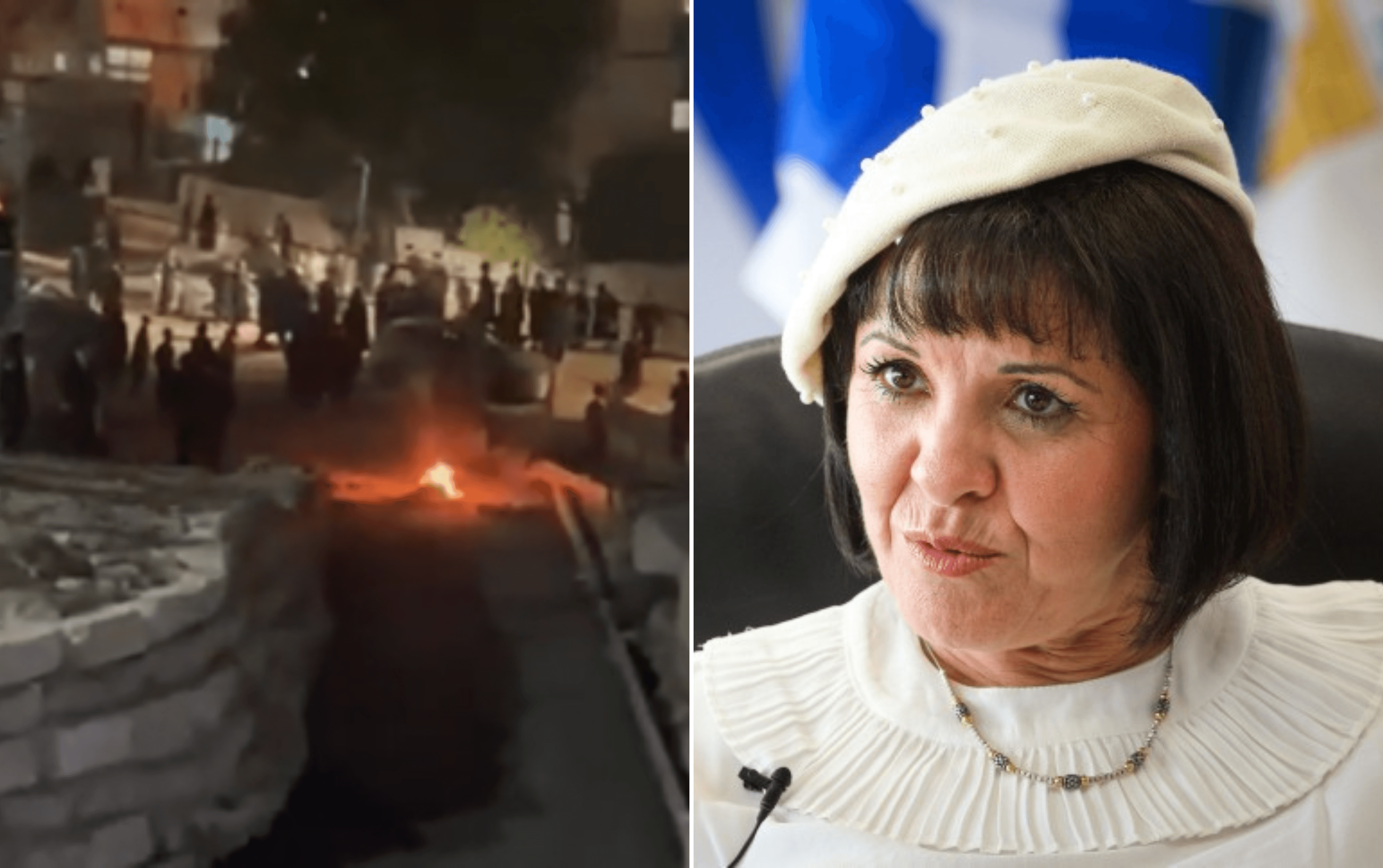 המונים צרו על המבנה, ראש העיר בית שמש חולצה לאחר כשעה