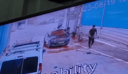 הפיגוע הרצחני בחווארה | צילום מסך, שימוש לפי סעיף 27א