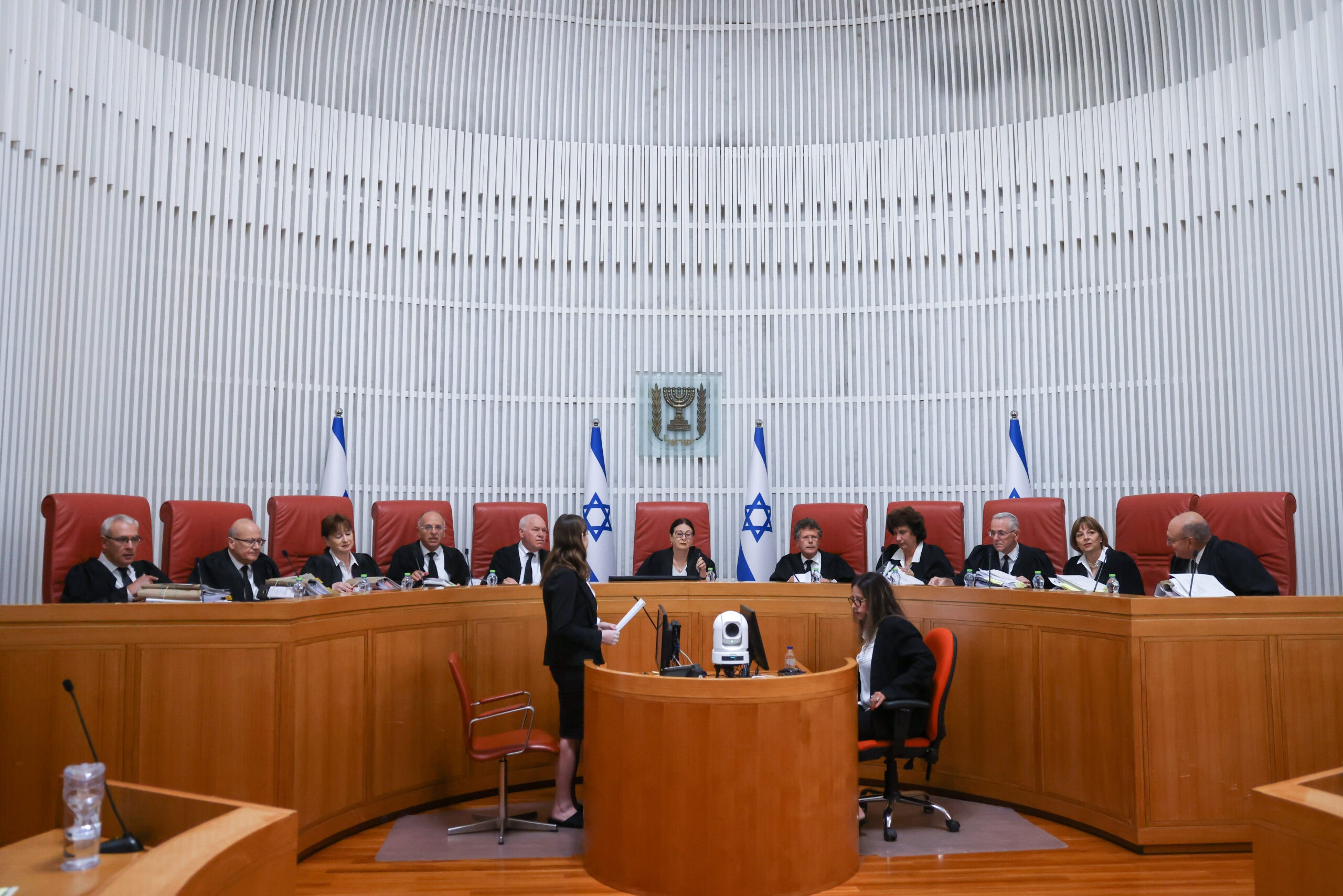 הדיון בחוק הנבצרות בבג"ץ | צילום: חיים גולדברג פלאש90
