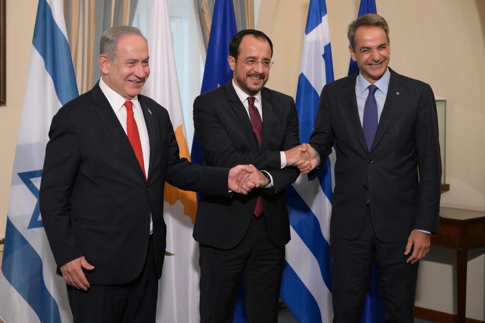 נתניהו לרה"מ יוון: נשתף פעולה נגד התוקפנות של איראן