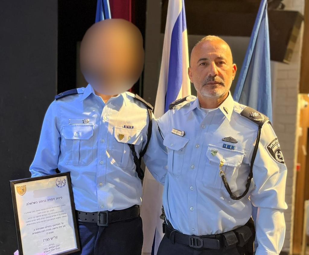 צל״ש לשוטר מרחב דוד שנטרל מחבלת בפיגוע דקירה