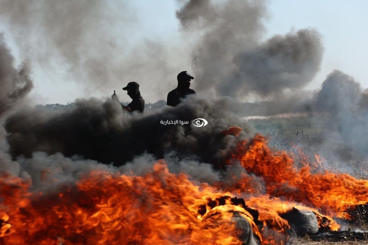 התפרעויות אלימות בעזה: מחבלים השליכו מטענים - ונענו בירי