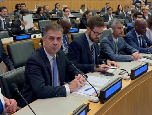 ברקע הבצורת הקשה בסודאן: שר החוץ השתתף בכנס בינלאומי באו"ם
