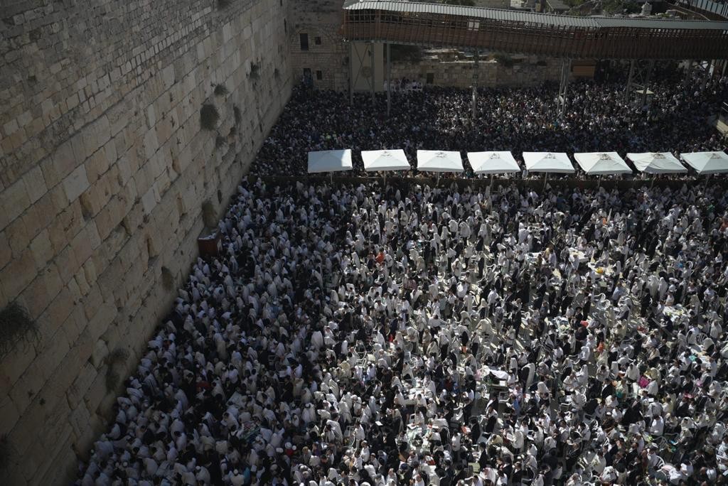 חג הסוכות אשתקד | צילום: דוברות המשטרה