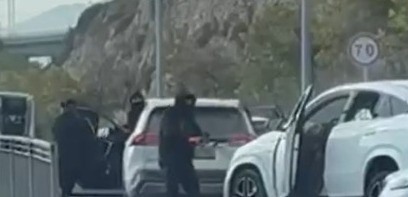 פתחו בצרורות של ירי - ונמלטו מהמקום | תיעוד הרצח בחיפה