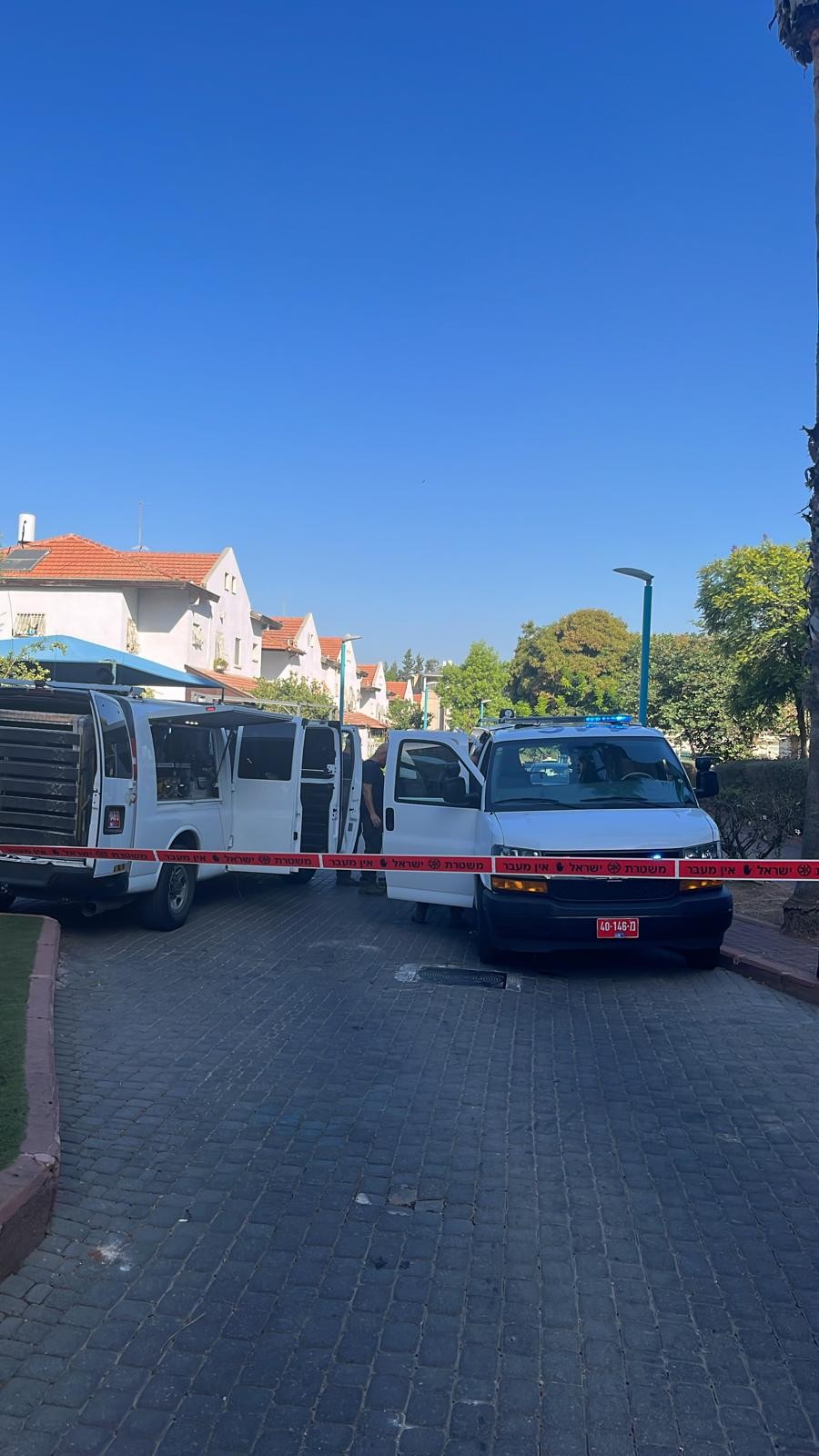 פצוע בינוני ביפו כתוצאה מירי, האירוע פלילי