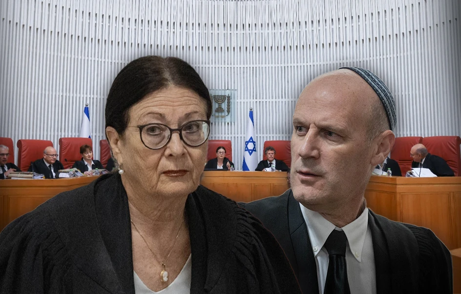 דיון סוער בבג"צ. צילום: חיים גולדברג פלאש90