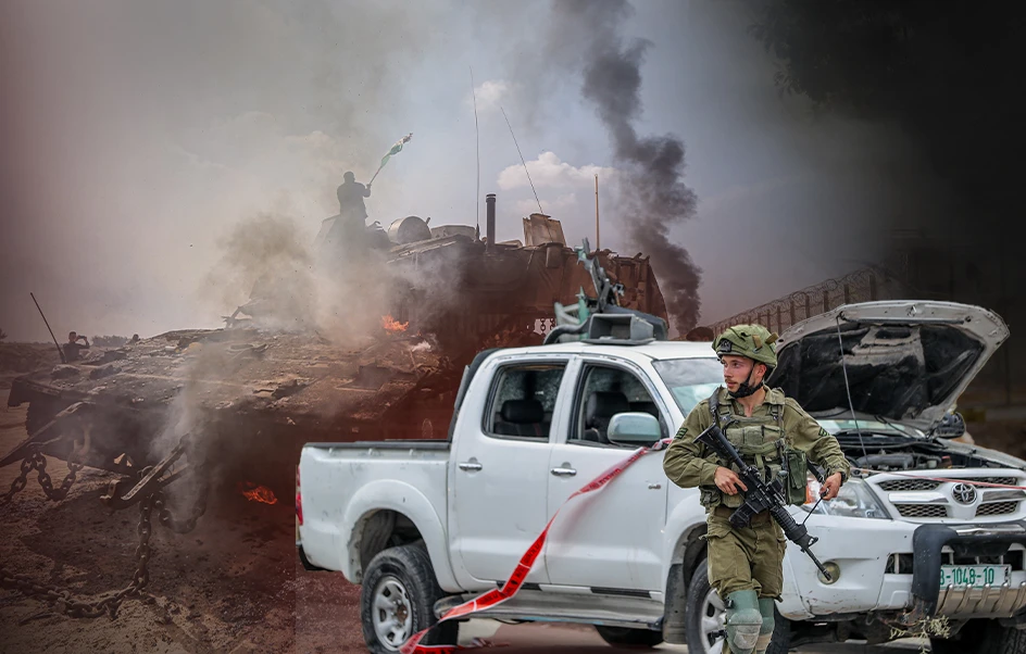 ישראל במלחמה: לפחות 200 נרצחו, חטופים ושבויים נלקחו לעזה