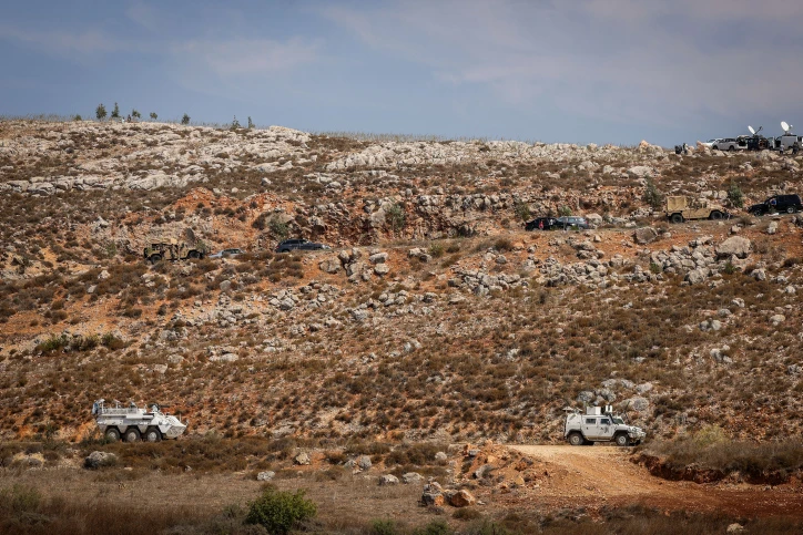 גבול לבנון. צילום: דוד כהן, פלאש 90