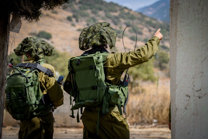 כוחותינו סמוך לגבול לבנון. צילום: אייל מרגולין, פלאש 90