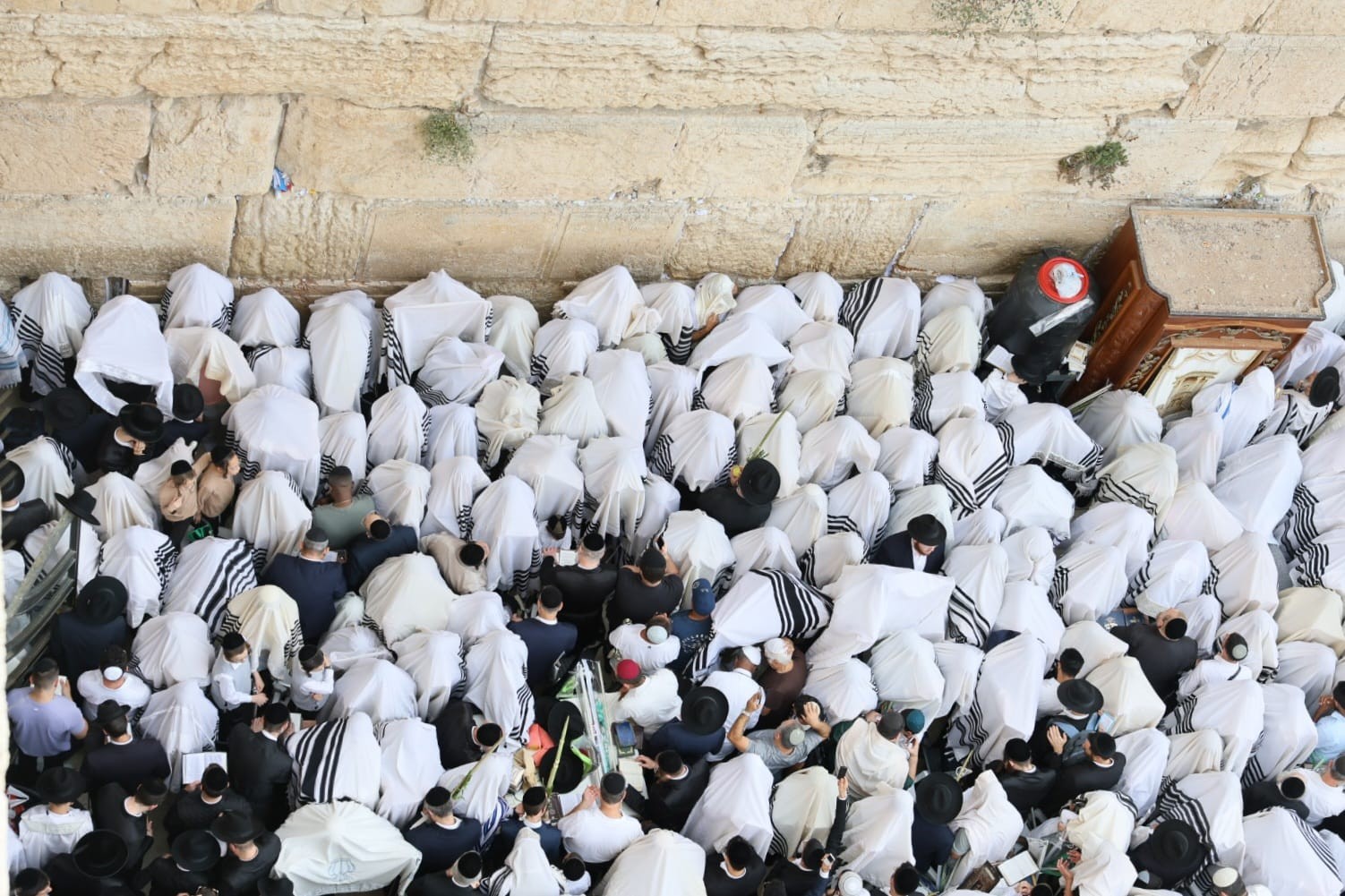 עוצמתי ומרגש: 50 אלף איש במעמד ברכת הכהנים | צפו