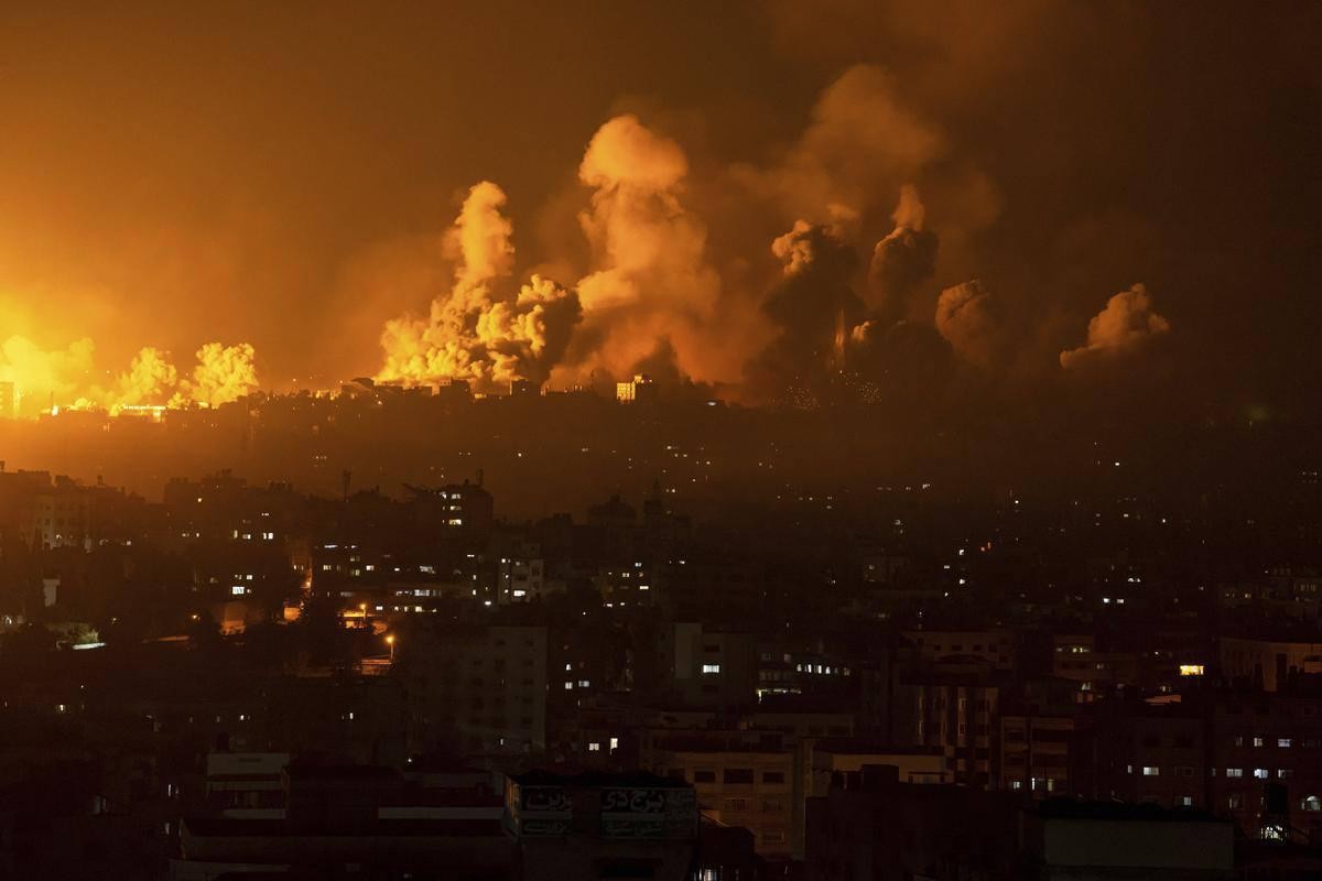 גובים מחיר בעזה: צה"ל תקף שורת מטרות בשכונת רימאל ברצועה