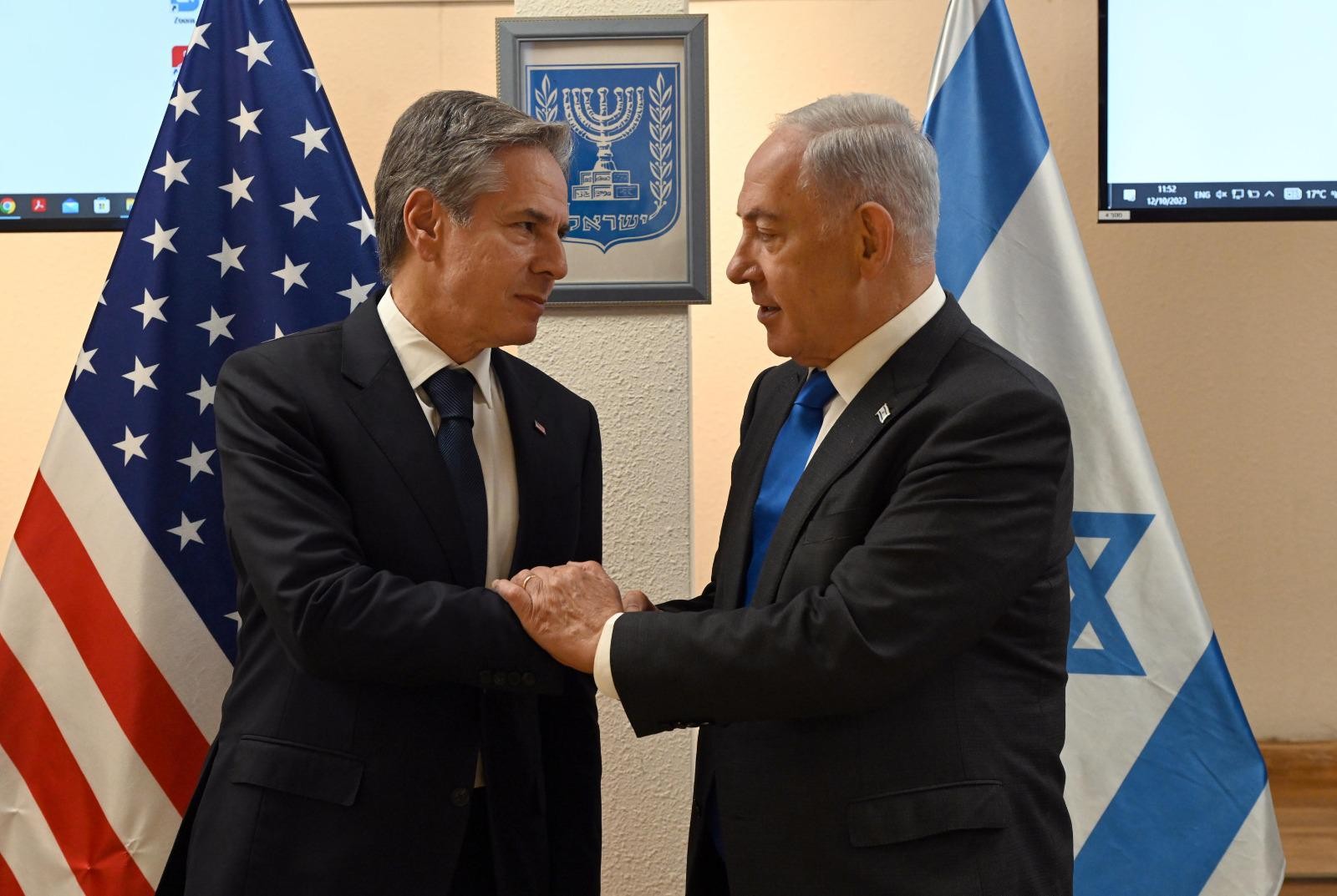 ברקע הפיגוע הרצחני בעיר: נתניהו נועד עם בלינקן בירושלים