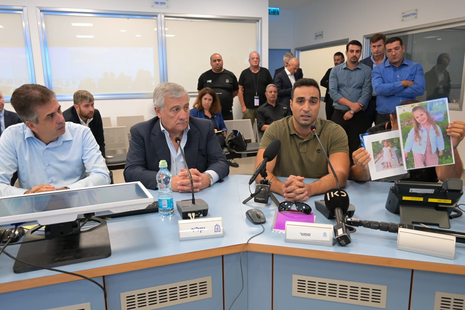 שר החוץ האיטלקי בביקורו בנתיבות | צילום: שלומי אמסלם משרד החוץ
