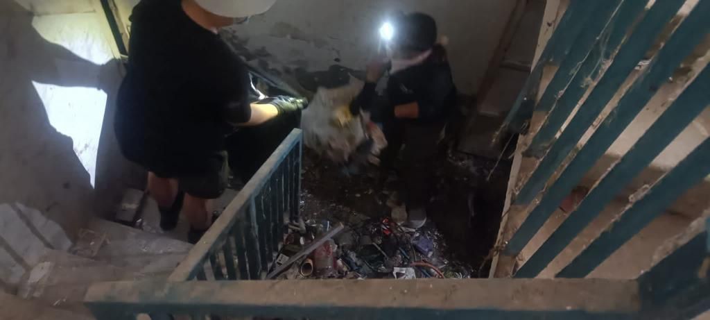 ניקיון וסידור המקלטים | צילום: "עיר מקלט"