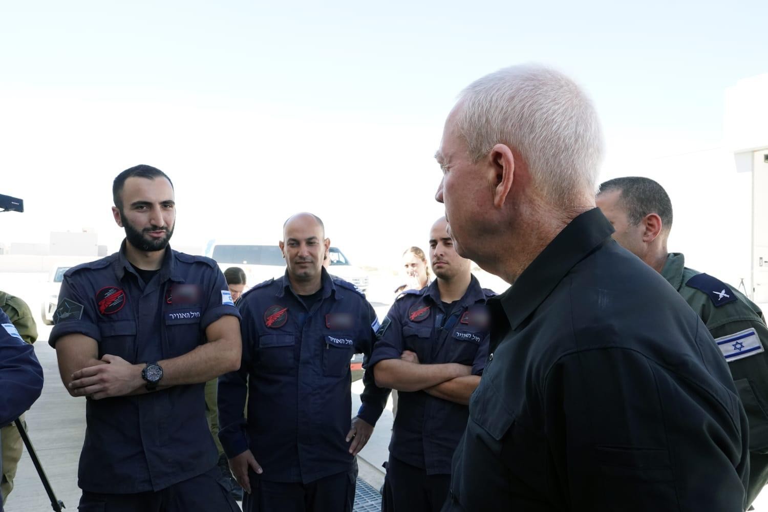 גלנט: "לאנשי החמאס יש שתי אפשרויות - למות או להיכנע"