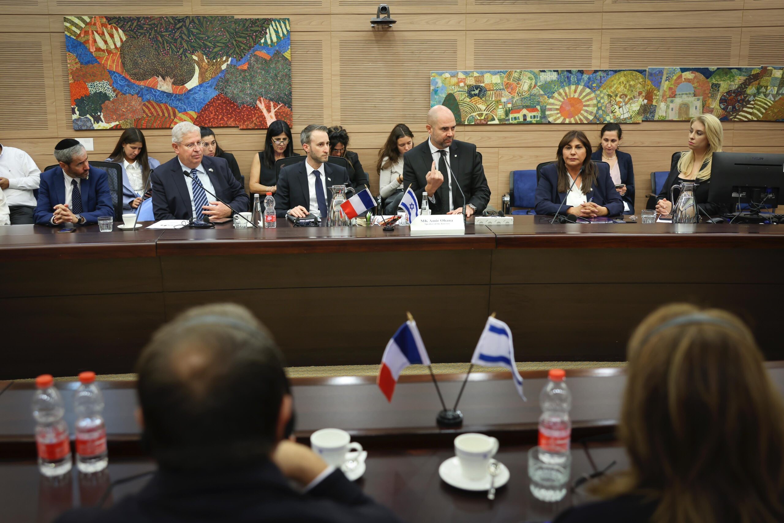 יו"ר הכנסת אוחנה: "נזדקק לתמיכה מהעולם לא רק כשטובחים בנו"