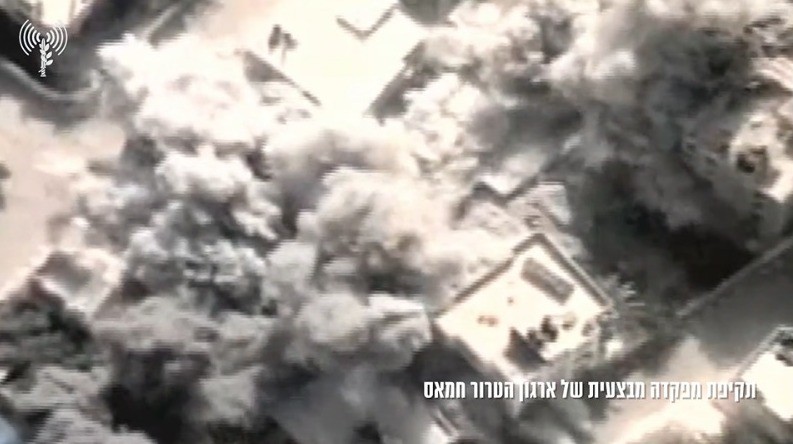פירי מנהרות ועמדות שיגור: מאות מטרות של חמאס נתקפו | תיעוד