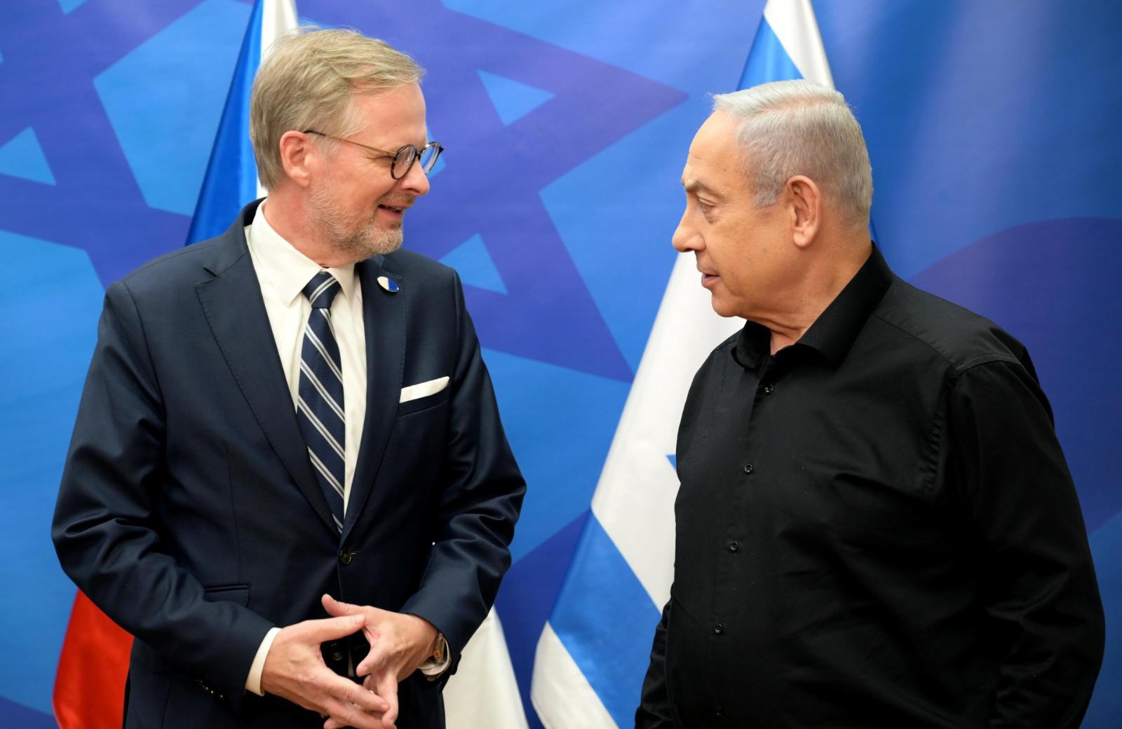 רה"מ הצ'כי לנתניהו: "אנחנו עומדים איתכם, כפי שעשינו תמיד"