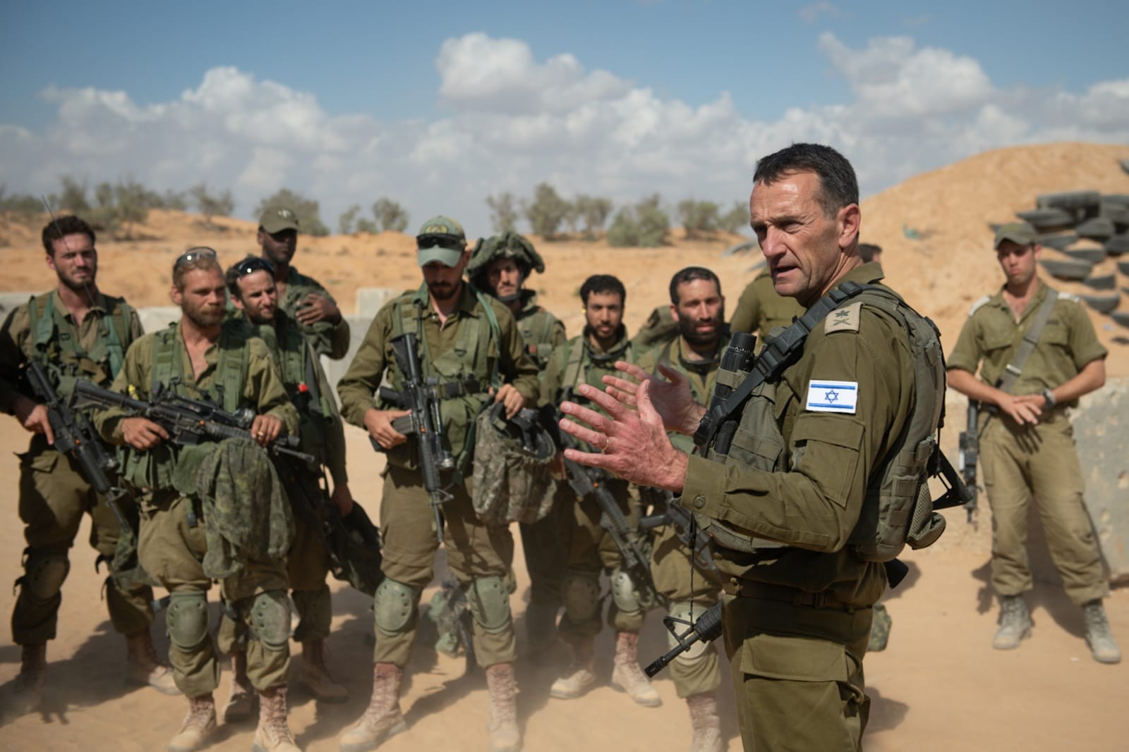הרמטכ"ל ללוחמים: "אנחנו נחושים ומאוחדים להגן על הבית"