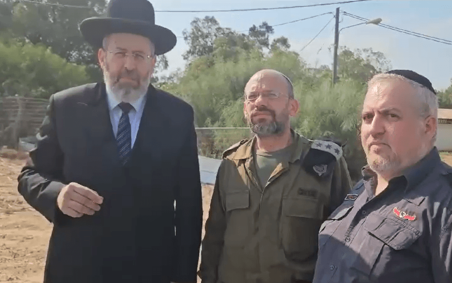 "פיקוח נפש": הגר"ד לאו הנחה - המשיכו במלאכת הזיהוי גם בשבת