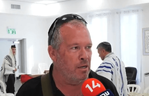 ראשון בקו האש: קב"ט המועצה האזורית חוף אשקלון מברך הגומל