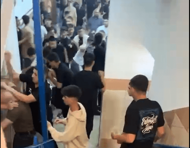 תיעוד: תלמידים מוסלמים תמכו בחמאס והותקפו על ידי דרוזים
