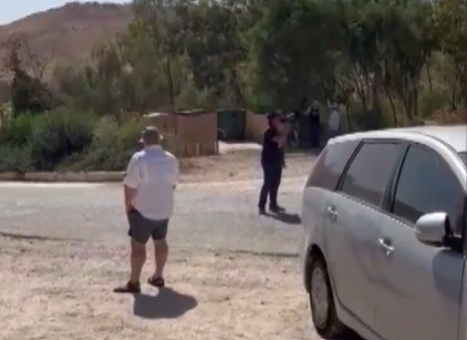 תיעוד פעילי השמאל בשדמות מחולה | צילום: אבטחת היישוב שדמות מחולה