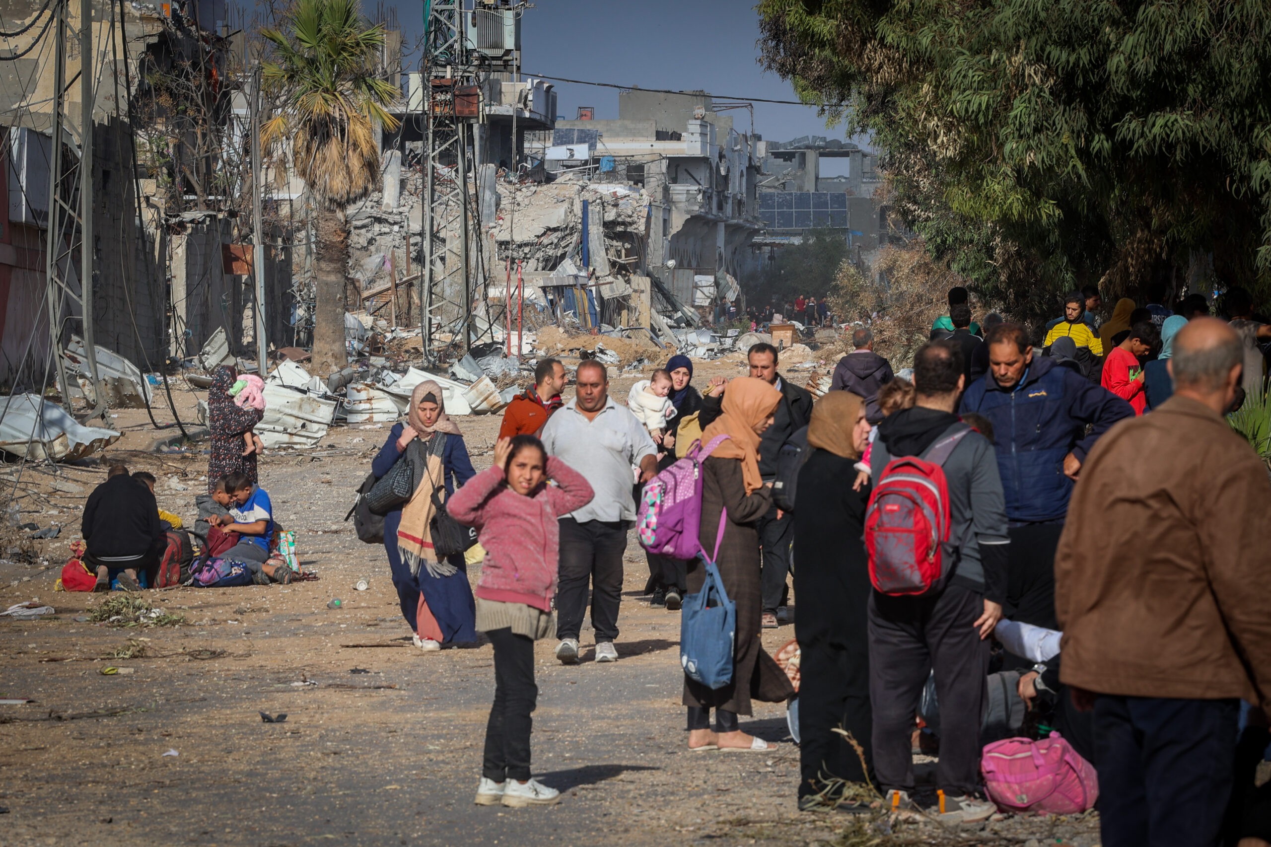 צה"ל מפנה שכונות בחאן יונס בעקבות מטח הרקטות לשפלה