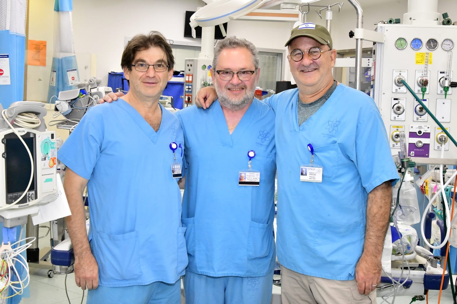 שלושה רופאים מארה"ב הגיעו להתנדב בישראל: "עצרו הכל ובאו"