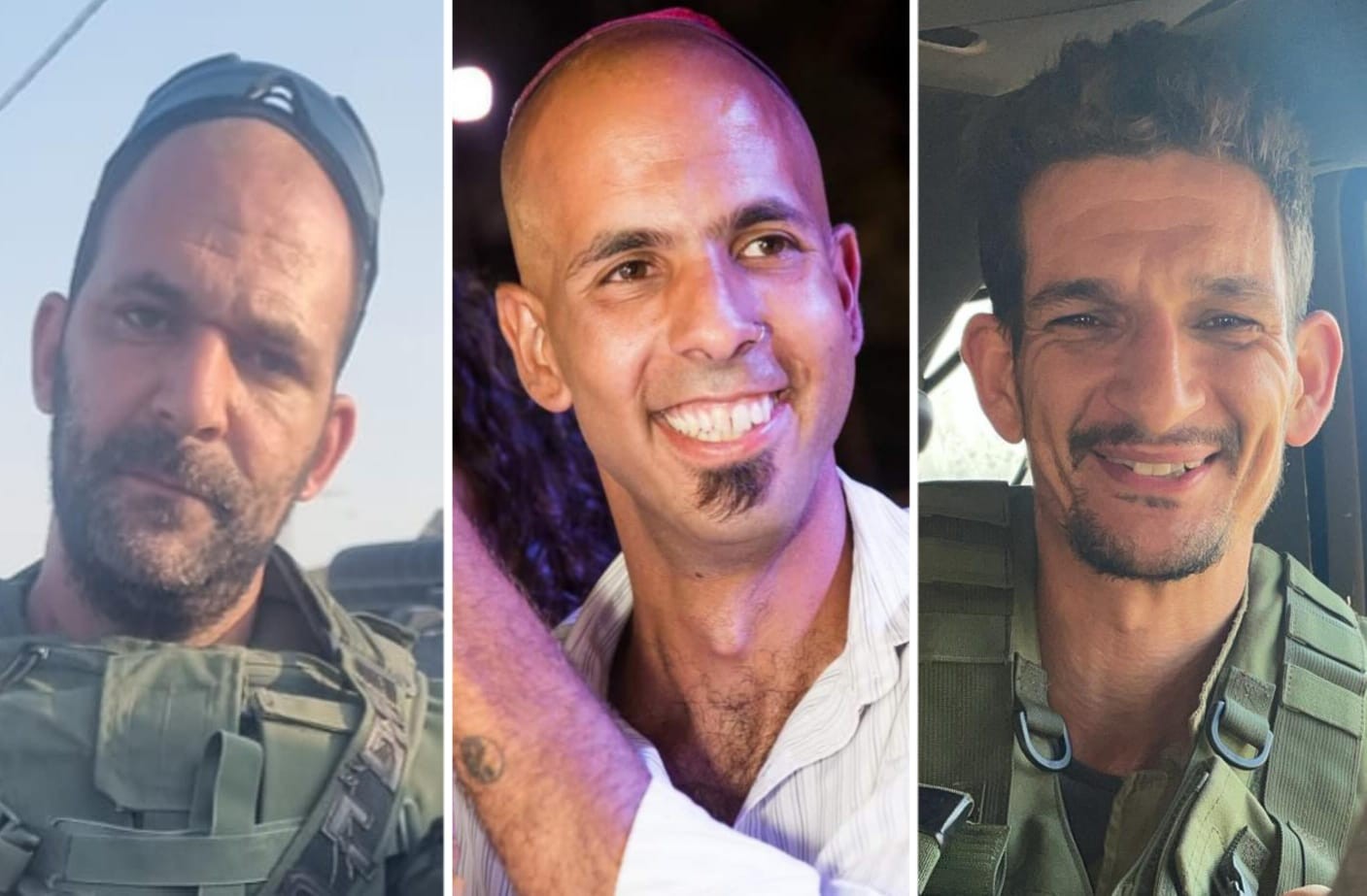 הותרו לפרסום שמותיהם של שלושה חיילי מילואים שנפלו