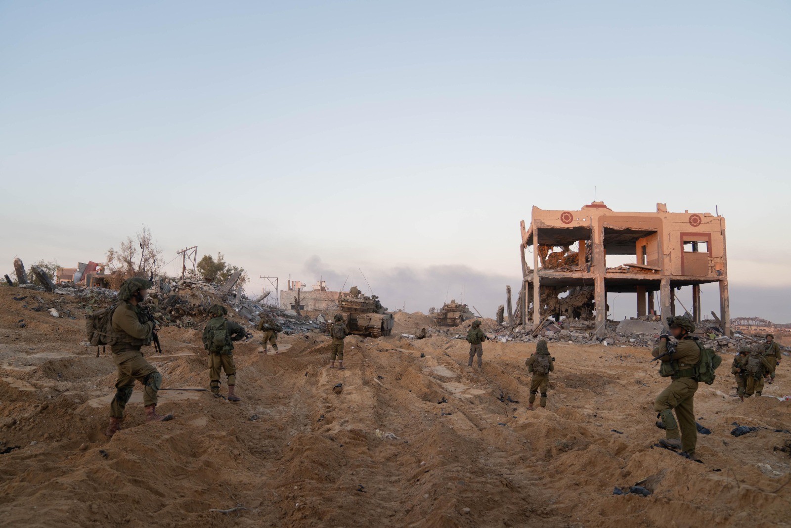 צה"ל השלים את כיתור ג'באליה: "ערוכים להמשך המתקפה"