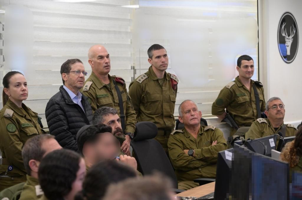 הנשיא בפיקוד הצפון: "התרשמתי מהנחישות, ומהדבקות במטרה"