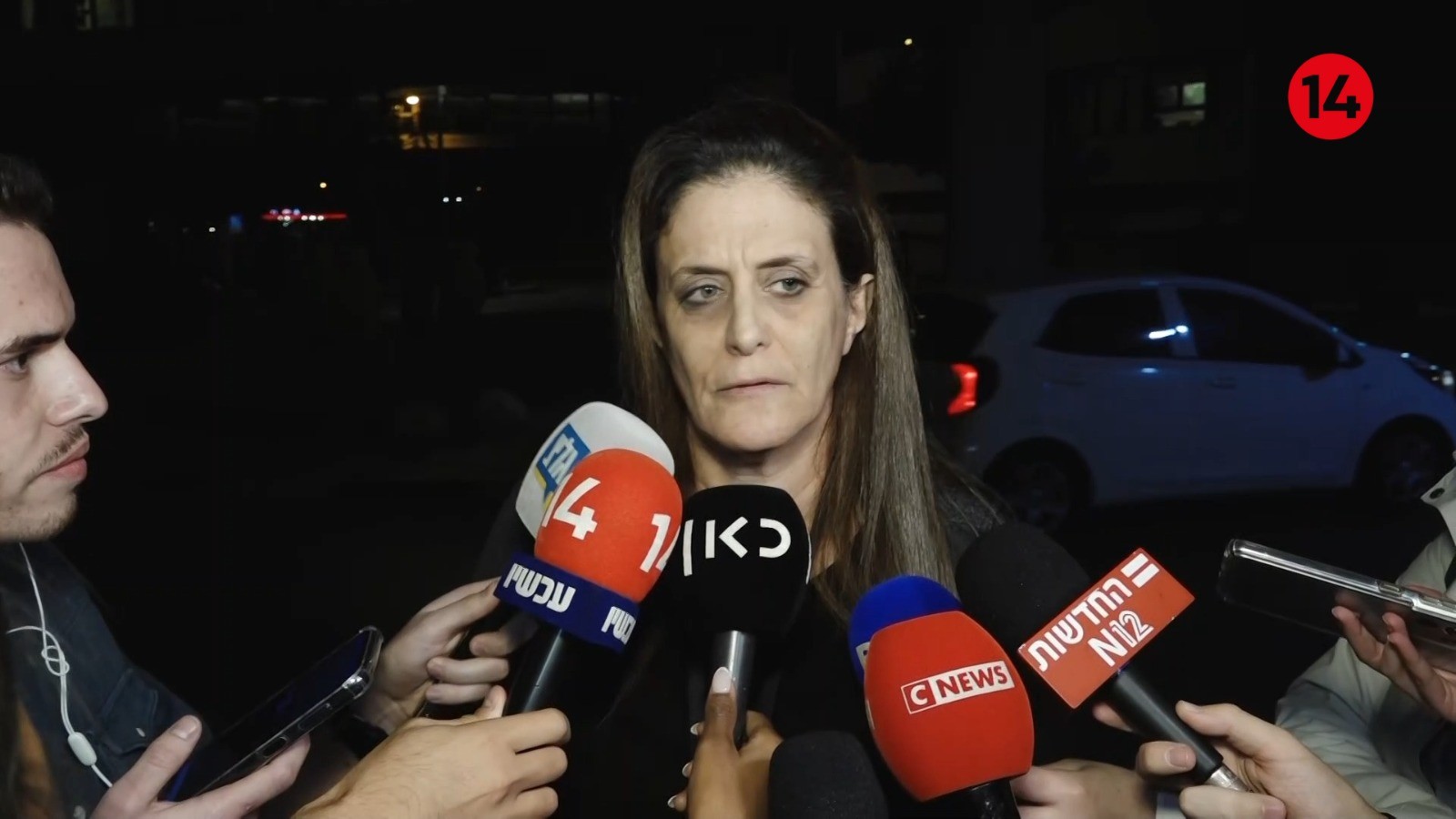 דודתה של מייה שם, ששוחררה משבי החמאס