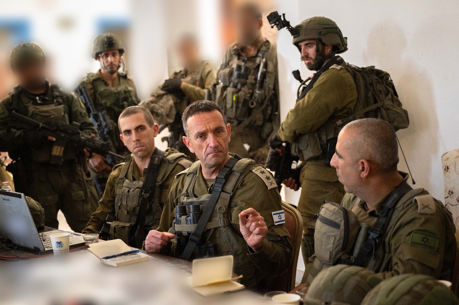 הרמטכ"ל ללוחמים בעזה: "חזקו את הרוח, גאה בכם"