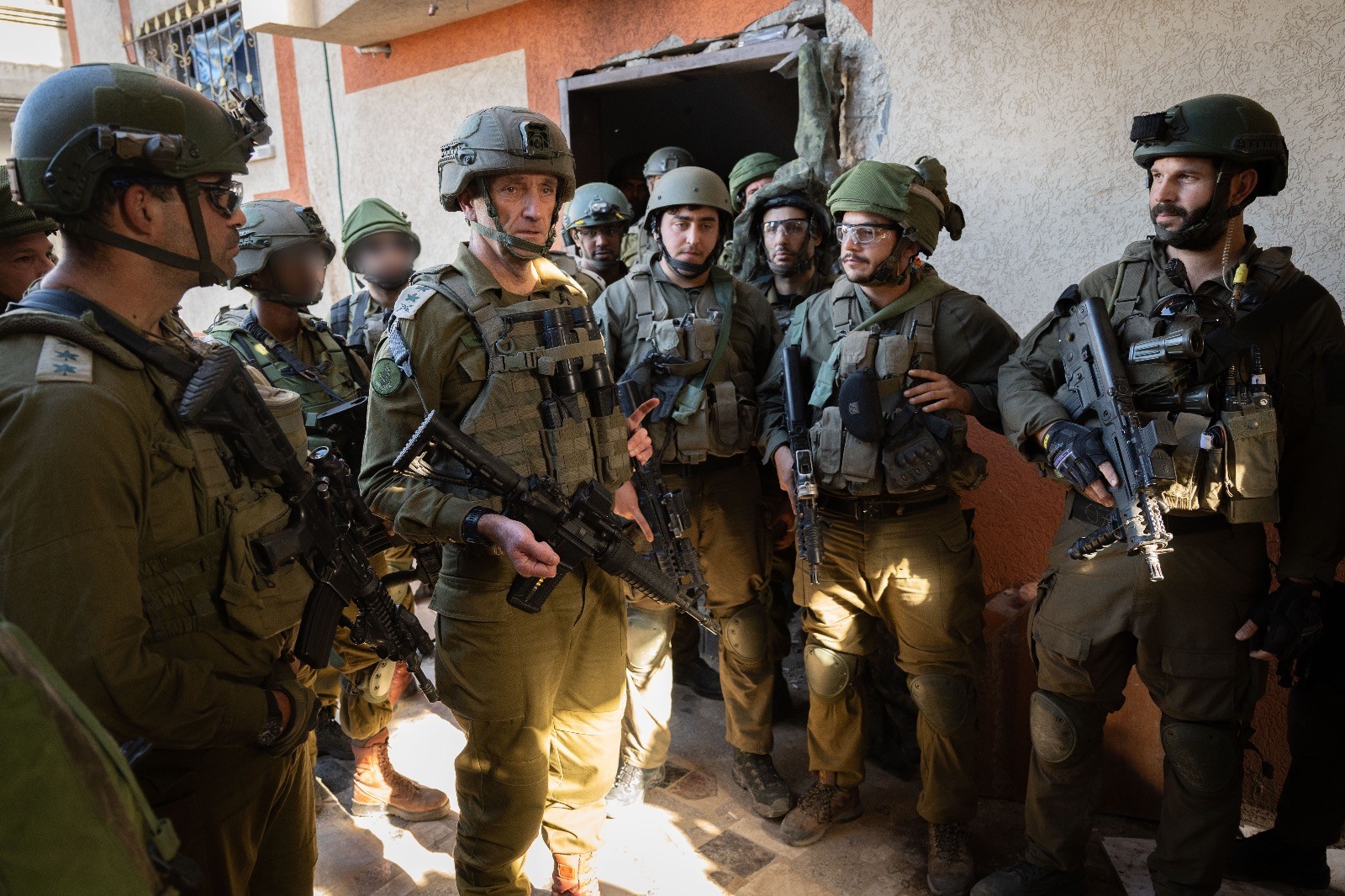 הרמטכ"ל בעזה: "התמרון מייצר תנאים יותר טובים להשבת החטופים"