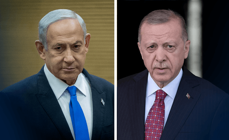 רה"מ נתניהו, נשיא טורקיה ארדואן | צילום: פלאש 90, רויטרס