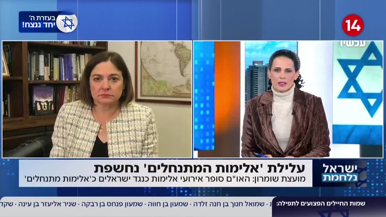 טענת מועצת שומרון על 'אלימות מתנחלים'
