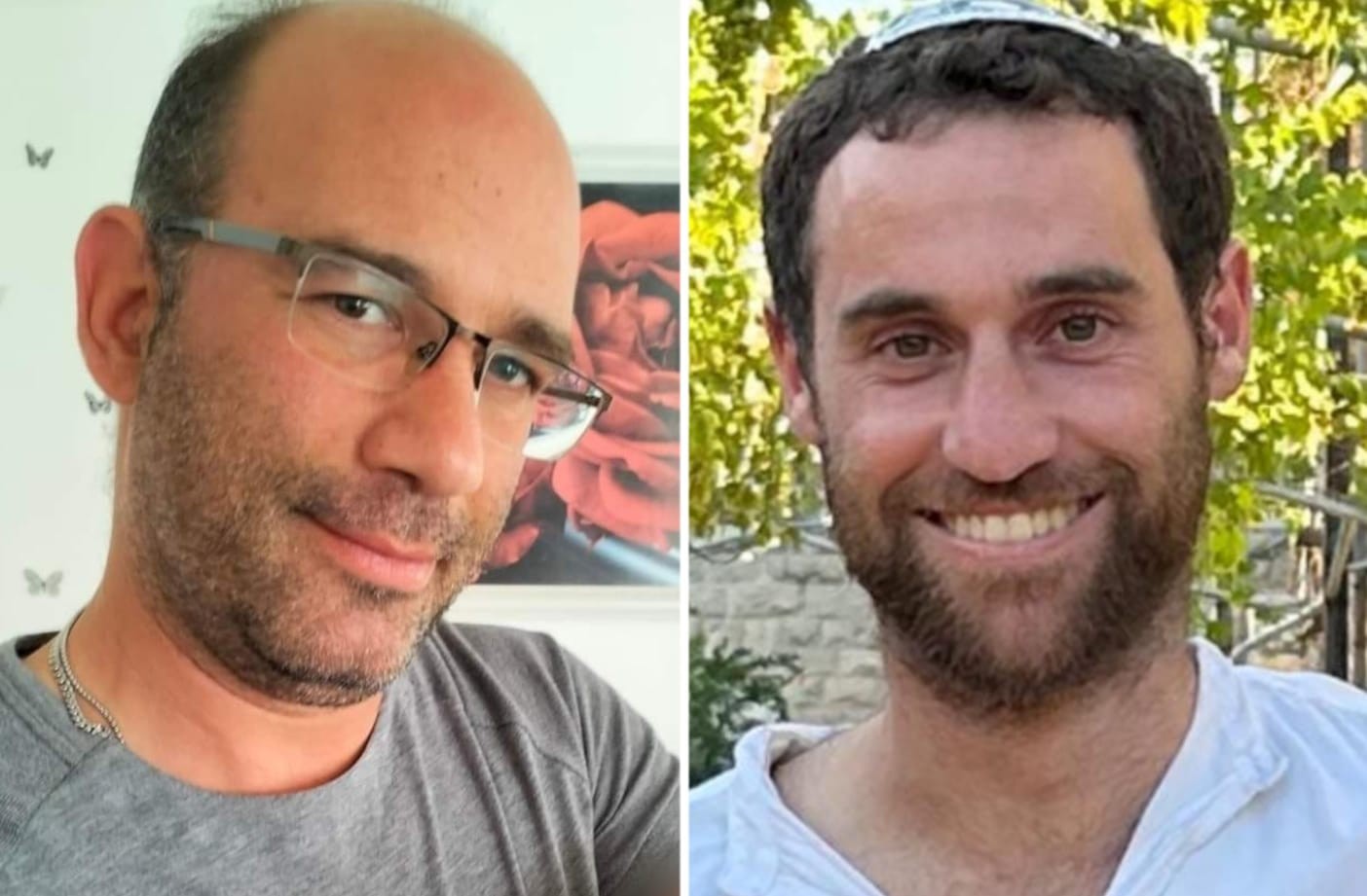איל מאיר ברקוביץ' וקובי דבש | קרדיט: דובר צה"ל, באדיבות המשפחה.