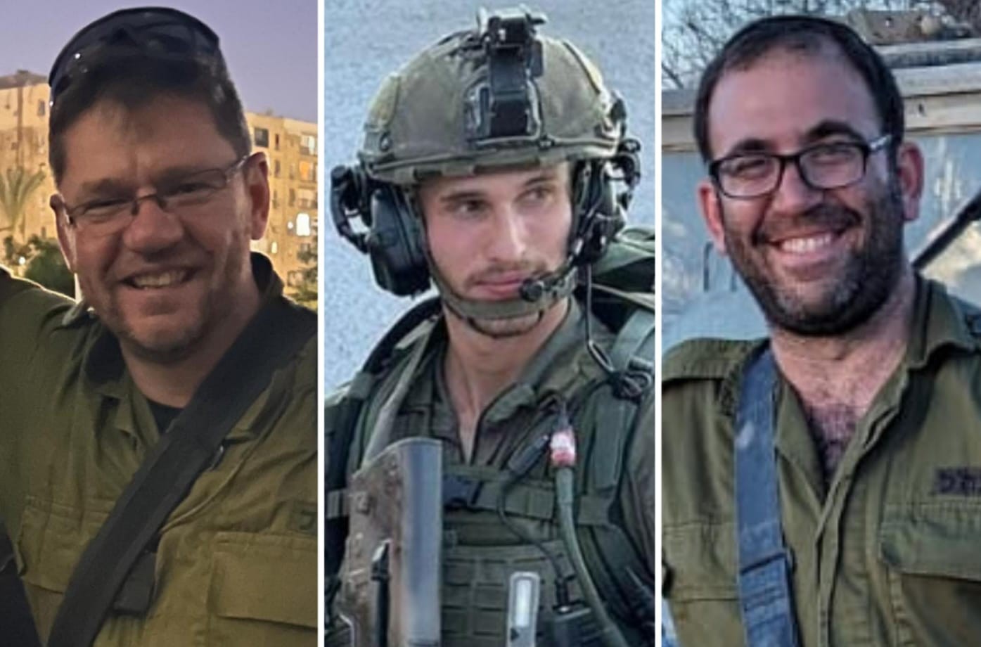 הותר לפרסום: 3 לוחמי מילואים נפלו בקרבות בעזה