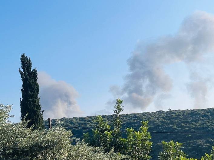 מטוסי קרב, טנקים וארטילריה: צה"ל תקף באופן נרחב בדרום לבנון