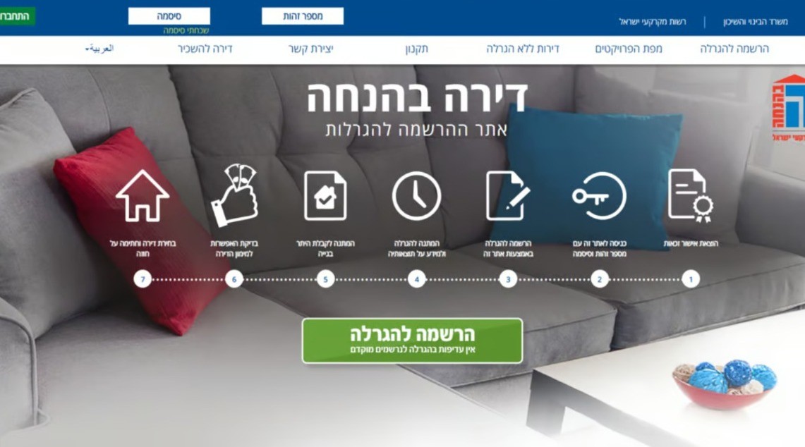 צילום מסך מתוך אתר 'דירה בהנחה'