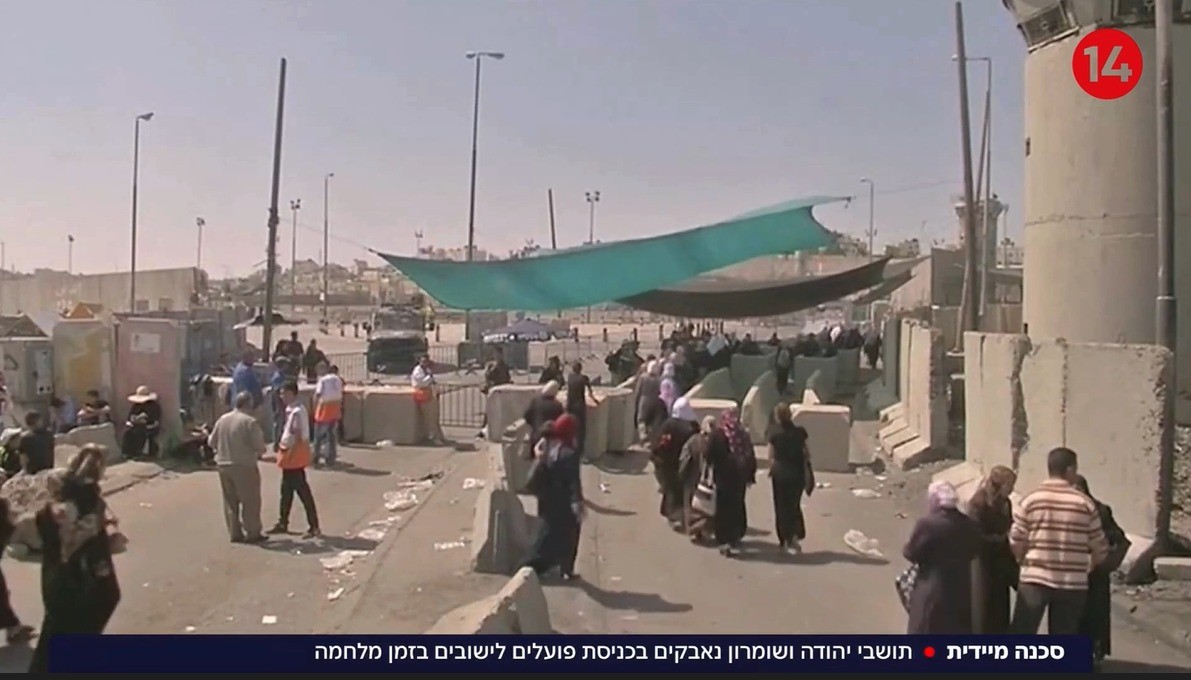 סכנה: תושבי יו"ש נאבקים בכניסת פועלים לישובים בזמן מלחמה