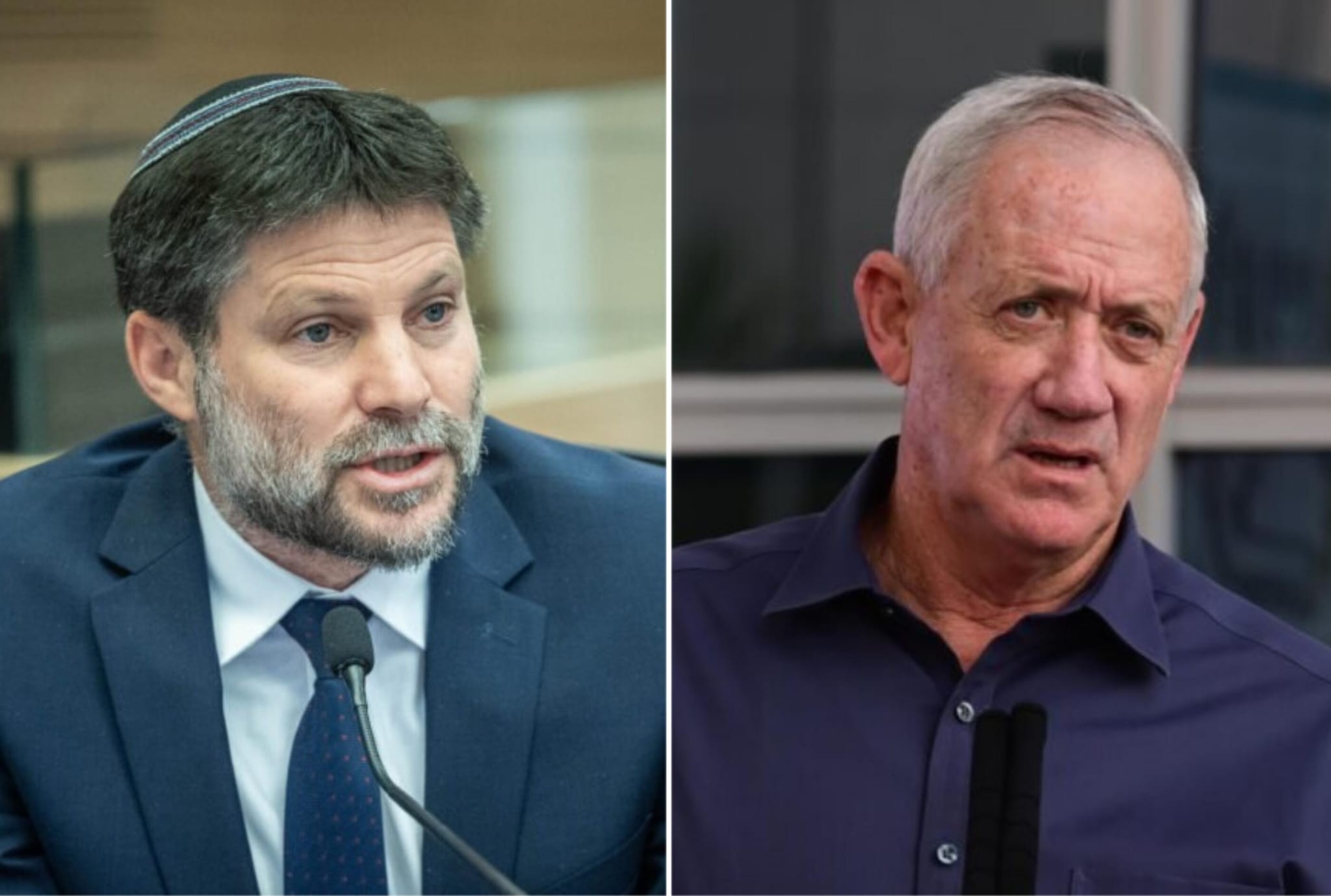 סמוטריץ' לגנץ: במקום לעסוק בפוליטיקה קטנה - דחו את הבחירות